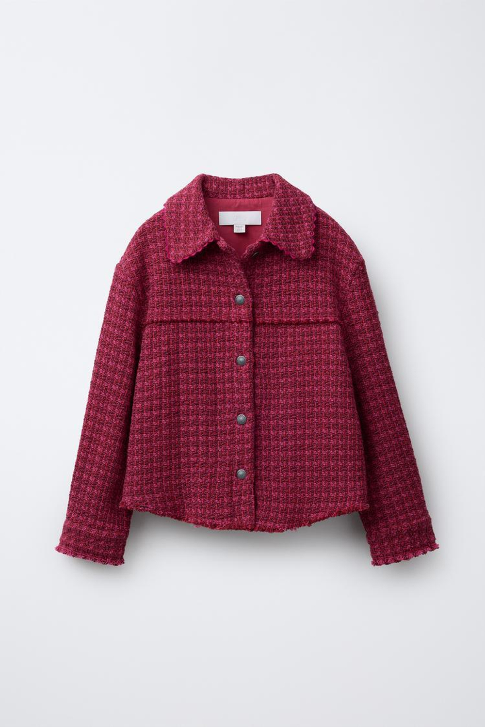 ZARA КУРТКА-РУБАШКА, РОЗОВЫЙ