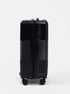 Чемодан маленький 24" кодовый замок, цвет чёрный