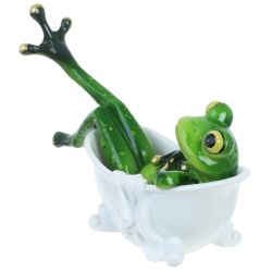 GAEM Фигурка декоративная "Лягушка", L15 W6 H11 см