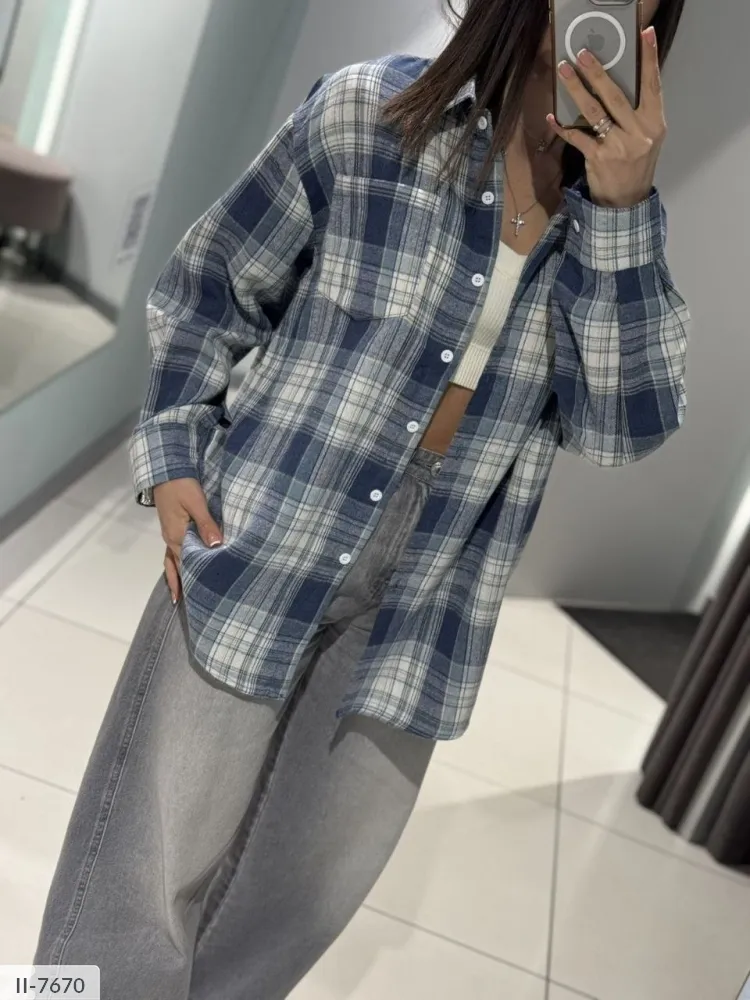 Рубашка II-7668 Фабрика Моды