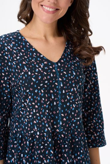 Платье женское расклешённое Лори N1400-A59.2F03 тёмно-синее