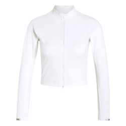 Женская теннисная футболка с длинным рукавом Adidas Techfit Long Sleeve Pro - white