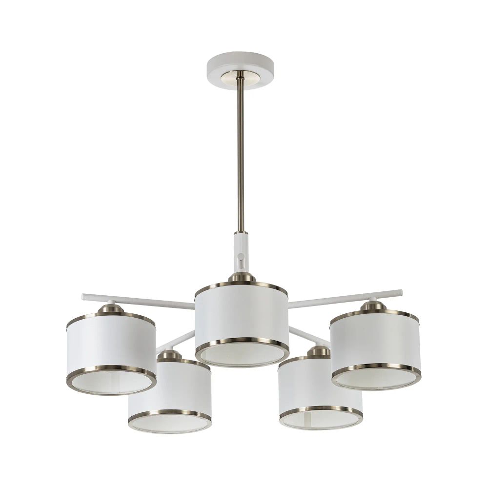 Citilux ALTON CL421252 Люстра на штанге с абажурами Белая