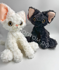 Мягкая игрушка Девонская кудрявая кошка оптом