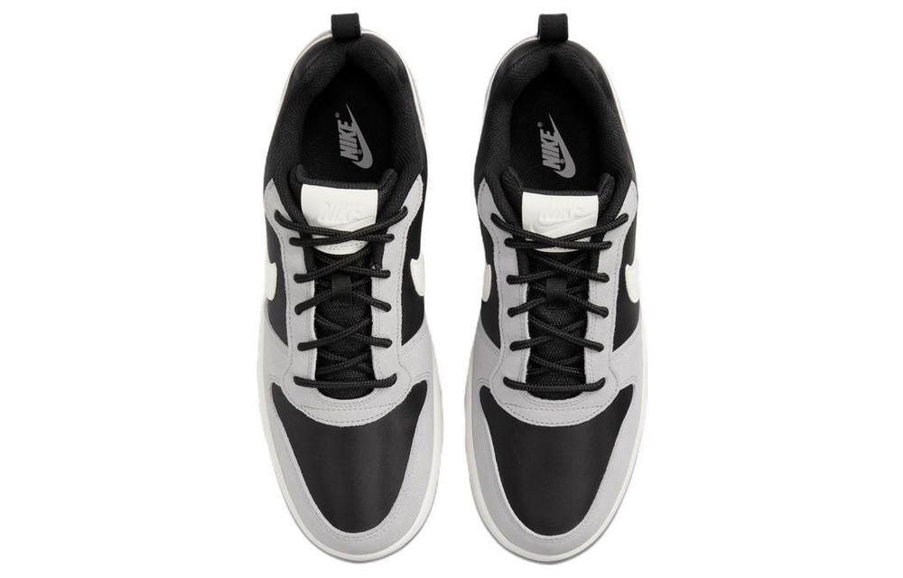 Мужские кроссовки Nike Court Borough Low Premium 'Black Grey Sail' 844881-005