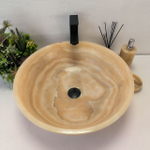 Раковина из оникса Bowl Yellow Big BO-63043 50*50*17 37