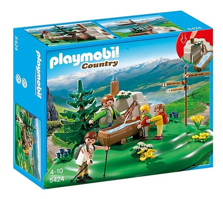 Конструктор Playmobil Country High Mountains Wanderer у истока реки 5424