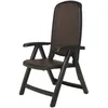Кресло складное Delta, темно-коричневое