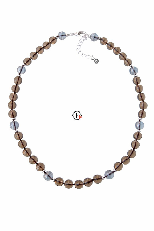 Чокер из раухтопаза (а-0478)