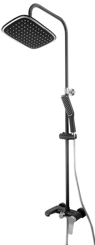 Душевая система со смесителем, арт. ST200Black, ESKO