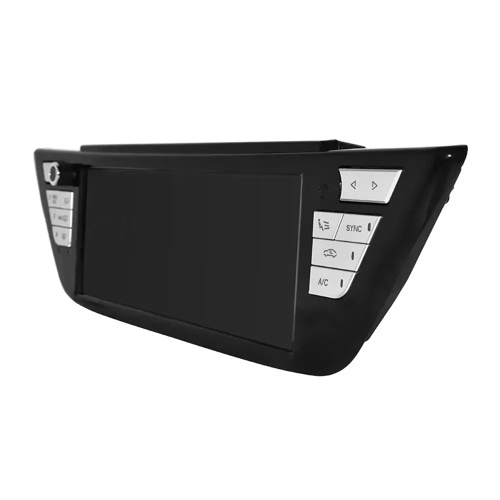 Сенсорная панель климата BMW X4 G02 2017-2023 - Carmedia ZF-2025-G02 c LCD (ЖК) экраном 8.8"