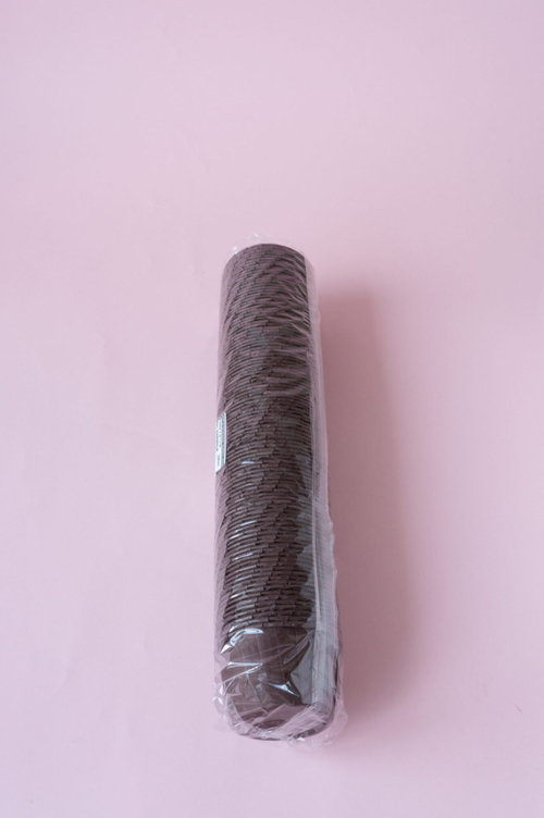 Капсулы с усиленным краем 50*40 мм, коричневые, 100 шт/упак