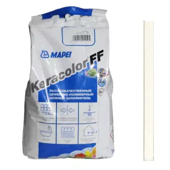 Mapei Keracolor FF № 100 затирка для швов Белый 5кг