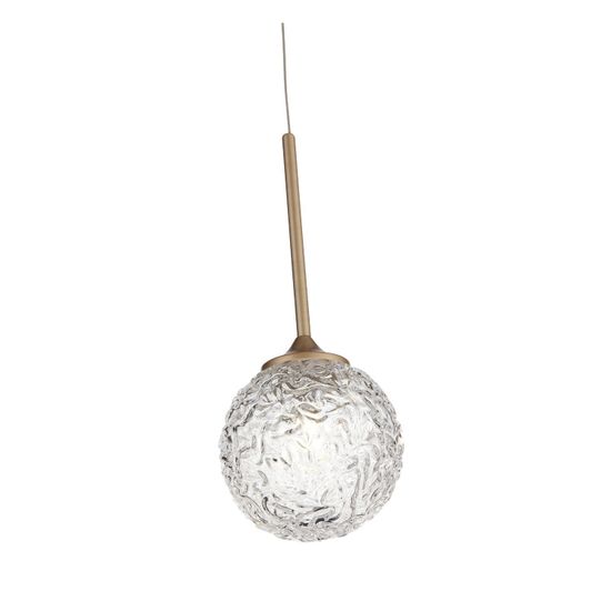 SL1152.203.01 Подвес ST-Luce Золотистый/Прозрачный G9 LED 1*5W ARCOBALINO