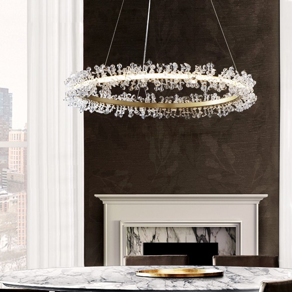 Подвесная люстра THERA D100 Gold