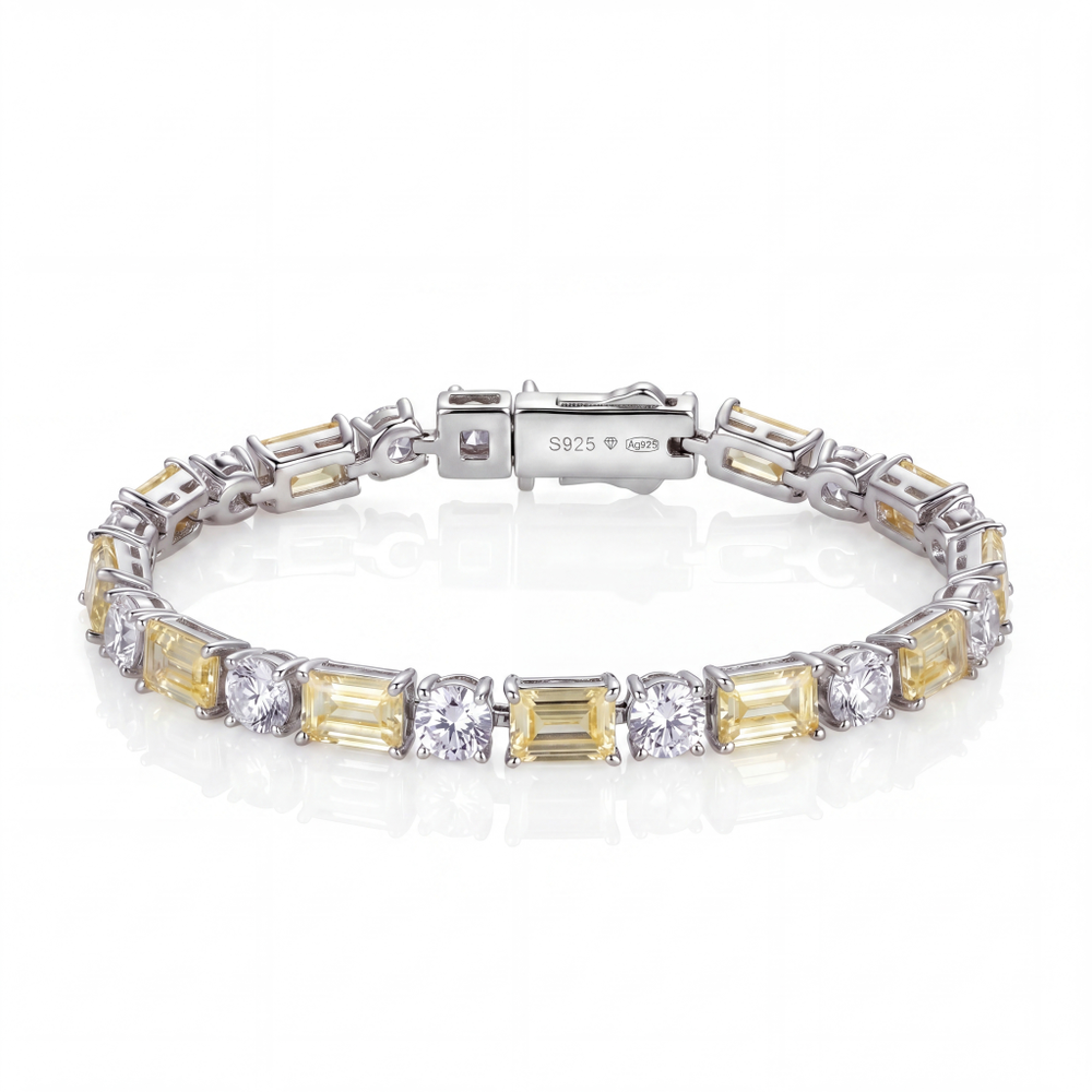 Браслет прямоугольник багет.огр.