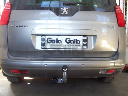 Оцинкованный фаркоп на Citroen C4 Picasso 2006-2013, Citroen C4 Grand Picasso 2006-2013, Peugeot 5008 2009-2017 (без электрики), Galia C051C