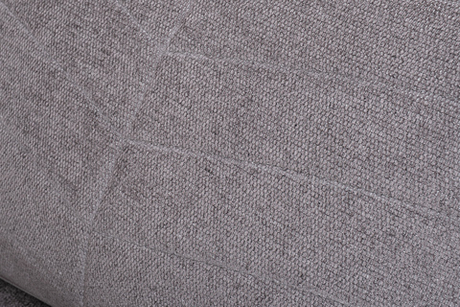 Диван шенилловый Garda Decor Madrid Memory трехместный коричневый с кантом