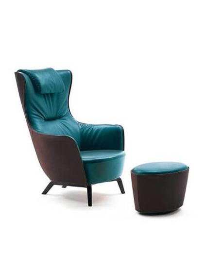 Шезлонг Poltrona Frau Mamy Blue