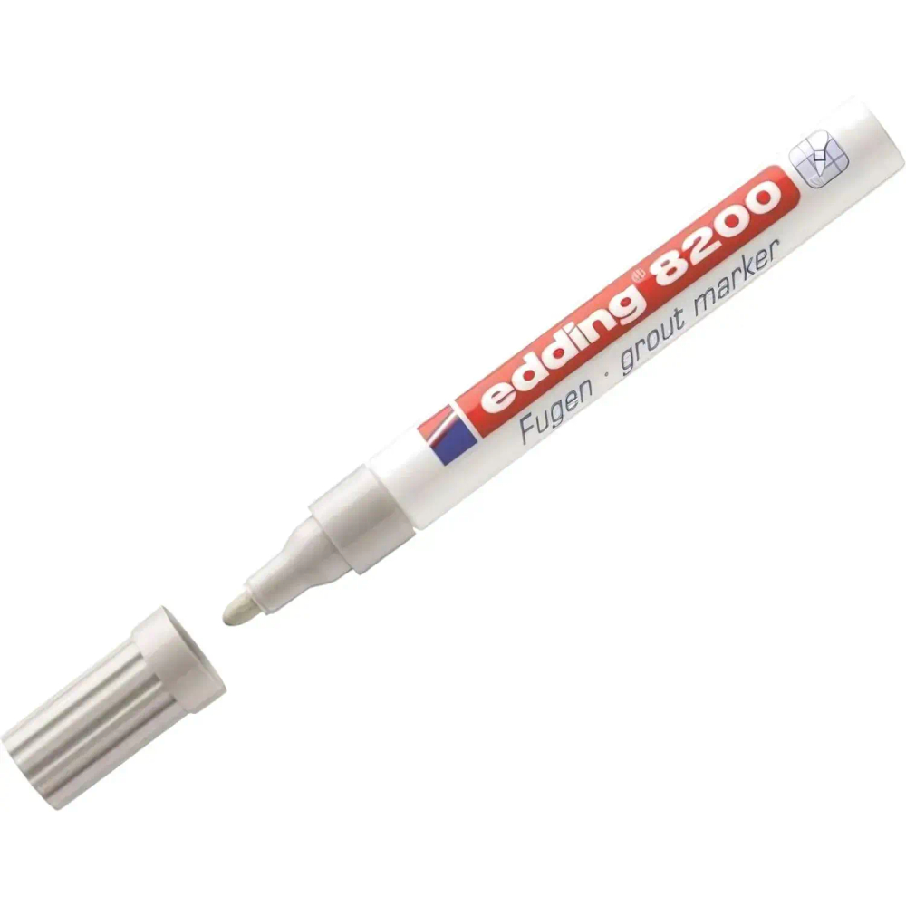 Маркер для кафеля EDDING E-8200 метал.корпус 2-4мм серебро