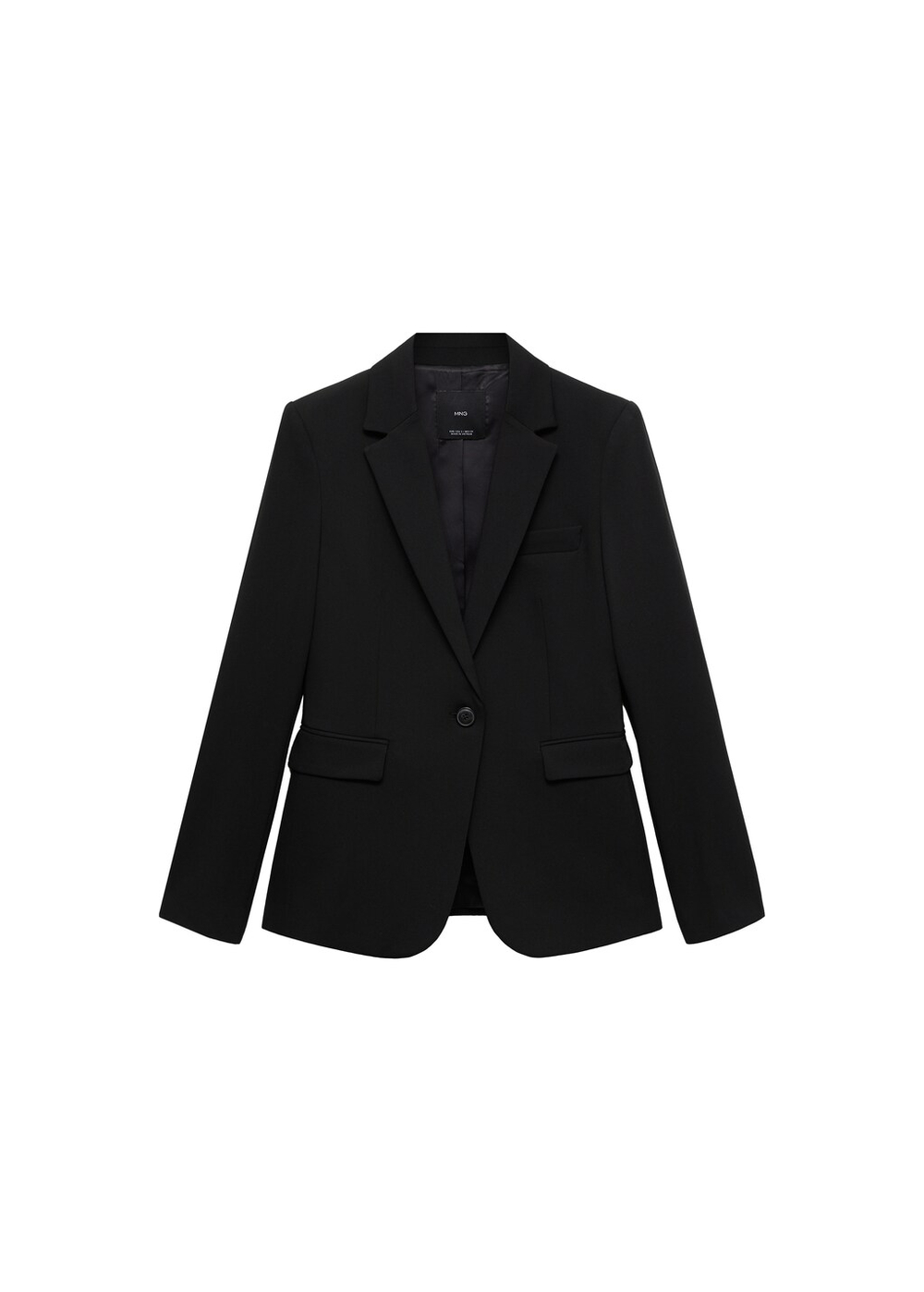 Костюмный приталенный блейзер