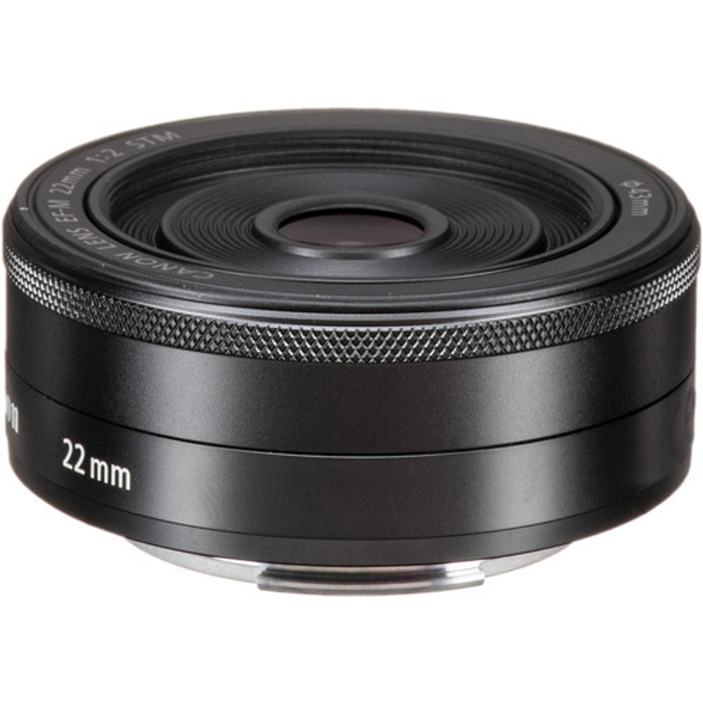 Объектив Canon EF-M 22mm f/2 STM, черный