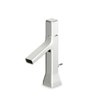 Смеситель для раковины Zucchetti Faraway с донным клапаном, гибкая подводка, белый ZFA256.W