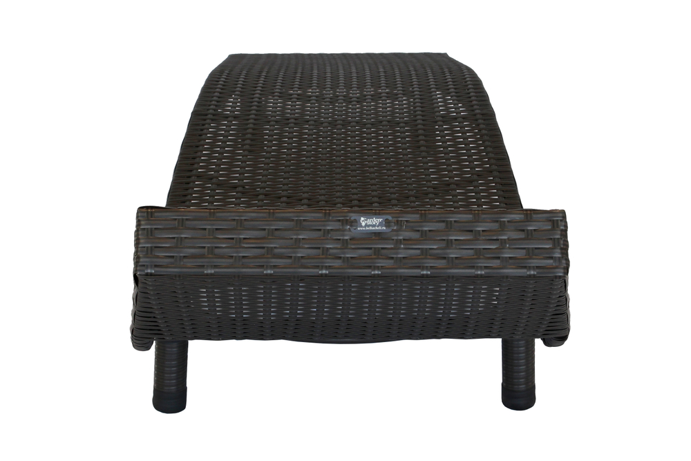 Лежак Вико арт.7024, ротанг искусственный (коричневый) "Garden story"