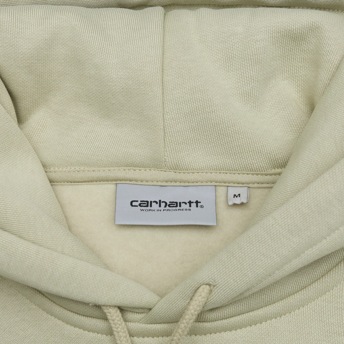 Толстовка мужская Carhartt WIP Hooded Sweatshirt  артикул:I030547_beryl_sorrent - купить в магазине Дайс