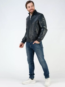 Кожаная куртка демисезонная