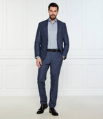 Рубашка H-HANK-spread-C1-222 BOSS BLACK - голубой(50539081)