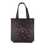 Сумка-шоппер 34х36см. черная "FRUIT RAIN" (BrunoVisconti)