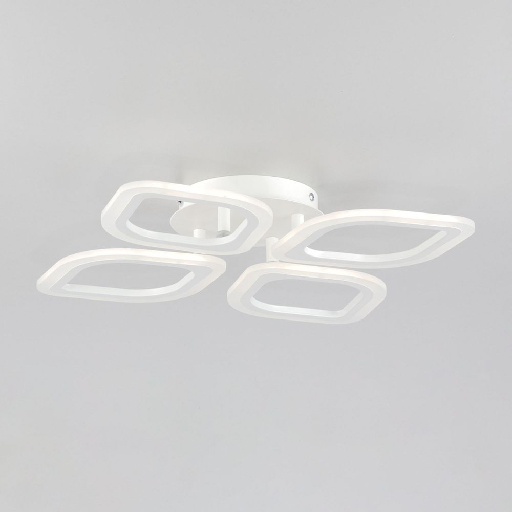 Citilux Ромби CL236040R LED Люстра с пультом Белая
