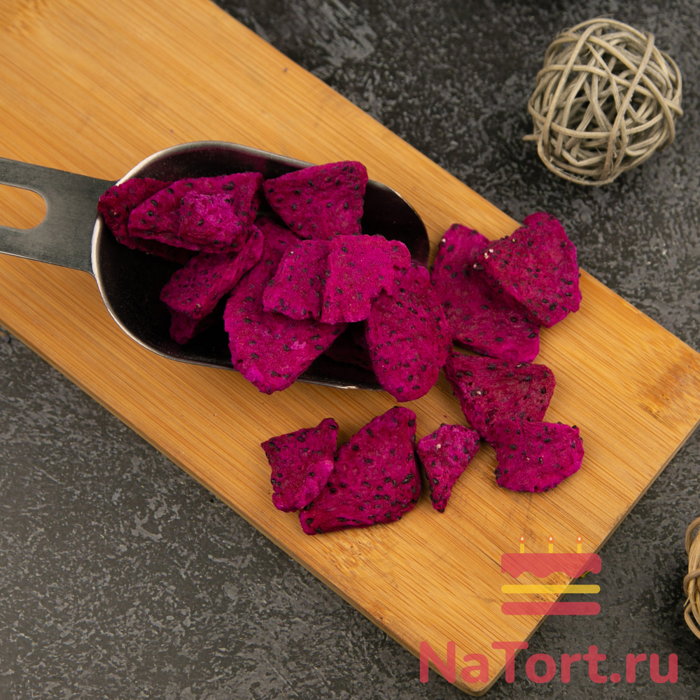 Питахайя (Pitaya, Красный дракон), слайсы, 1 кг.