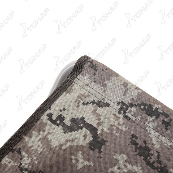 Стульчик рыболова со спинкой КМФ цифра СР-280C (T-FC-280S-DG) TONAR (0)