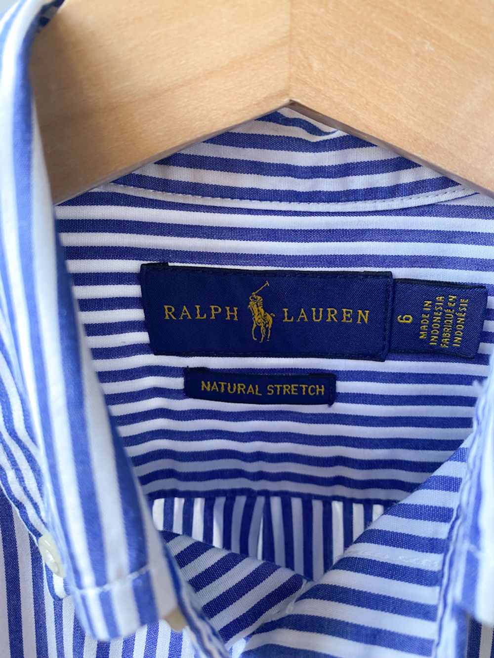Хлопковая рубашка Ralph Lauren, 116
