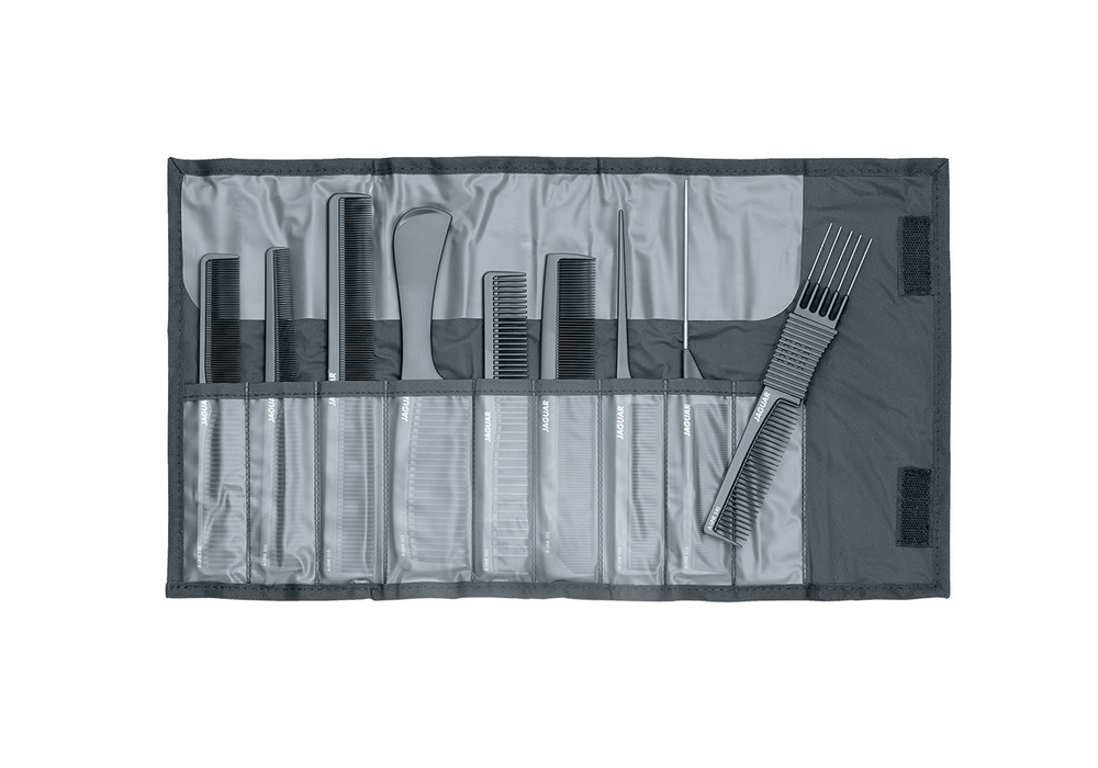 Набор расчесок Jaguar A-Line Ionic (9 шт, ионные, серые)