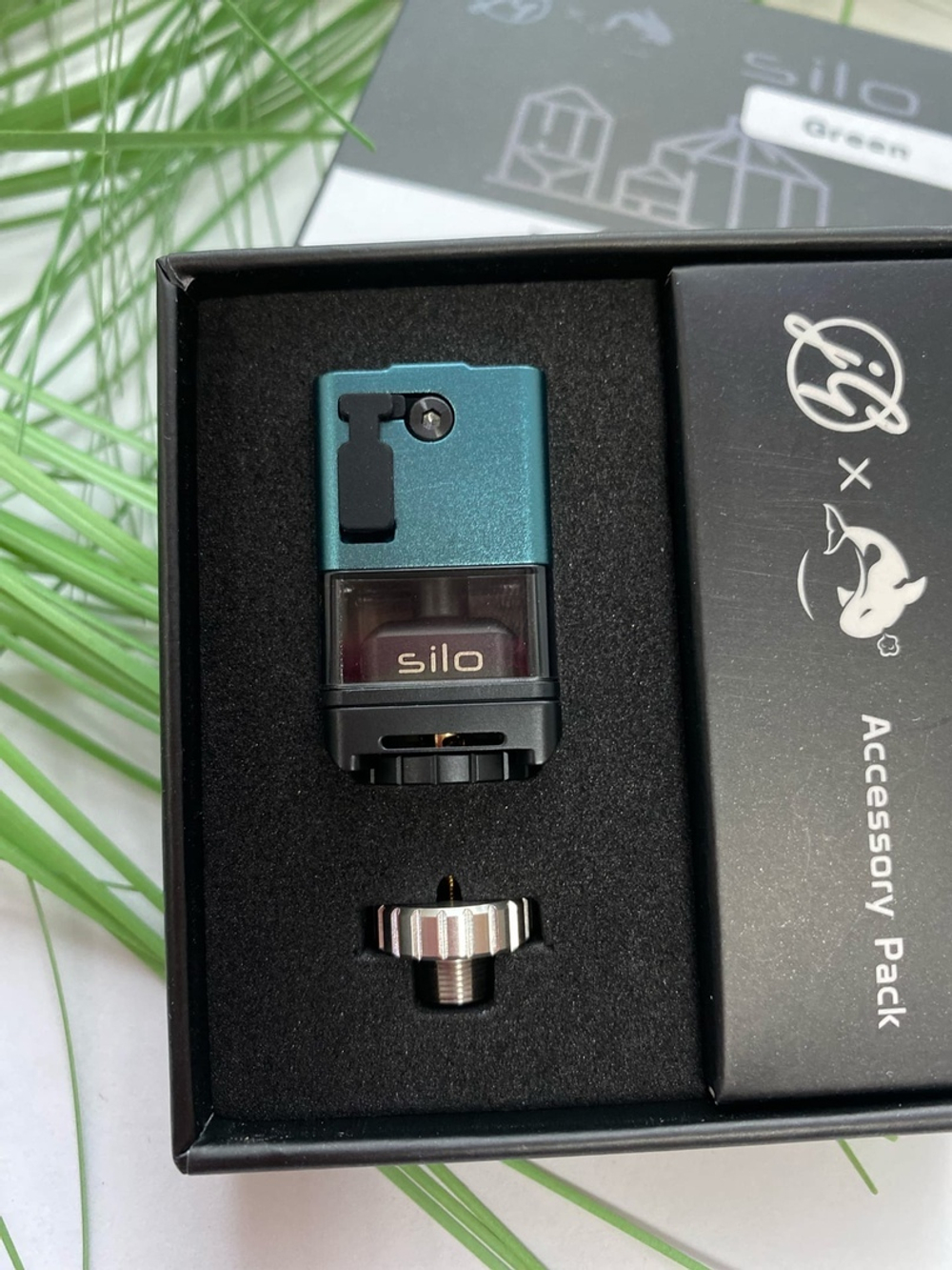 Обслуживаемая база jG x Orca Vape: Silo RBA  для DotAio