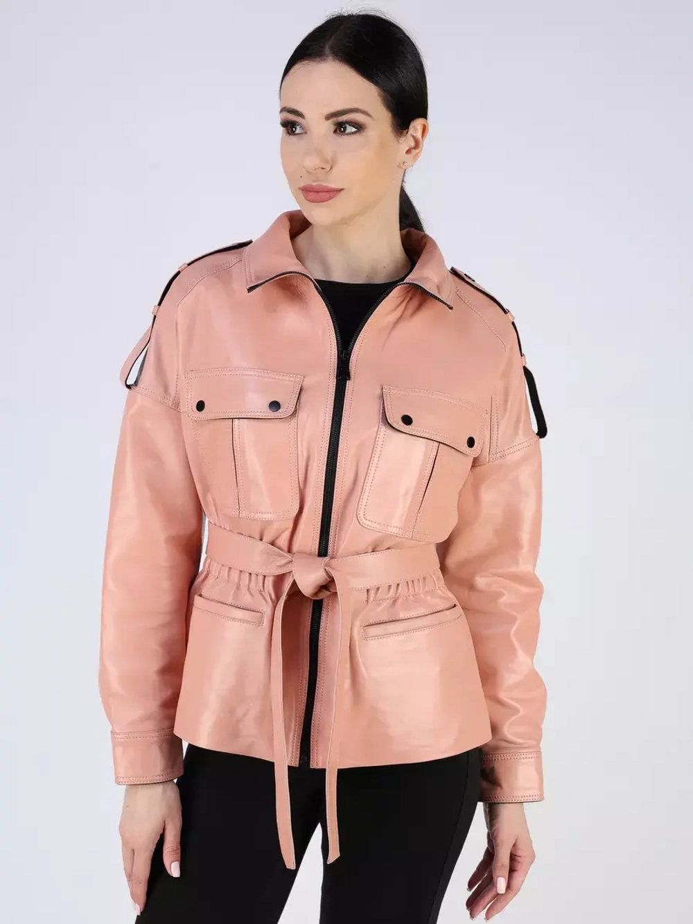 Кожаная куртка демисезонная Турция