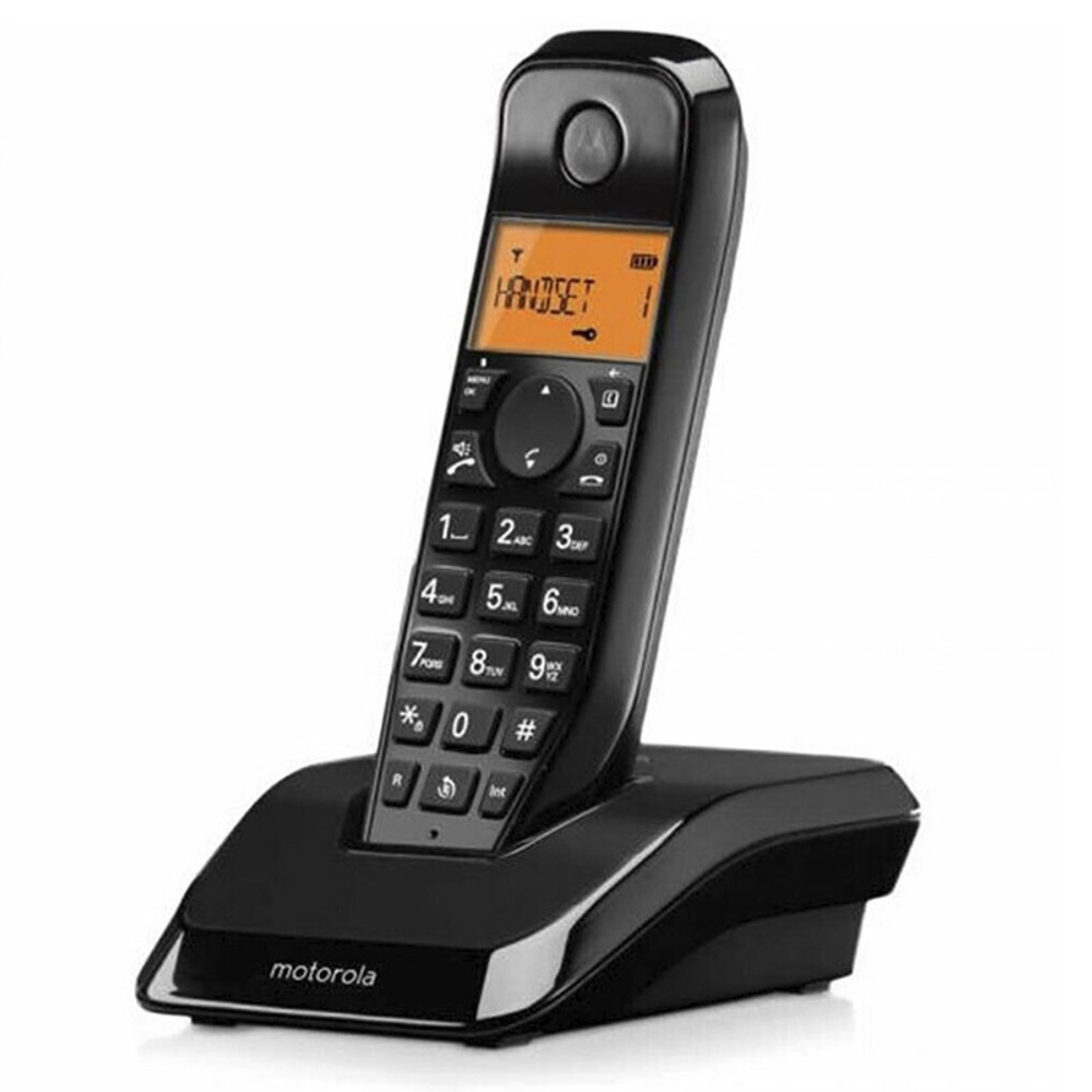 Радиотелефон Motorola S1201, чёрный