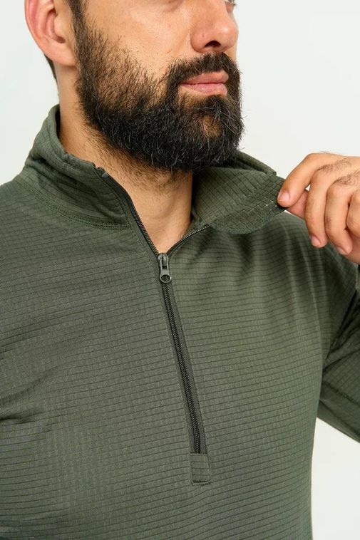 Комплект термобелья Вафля олива