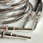 DAXX S192s Акустический кабель 12AWG (3.3мм.кв), класса Hi-End из посеребренной монокристаллической меди -готовая пара-