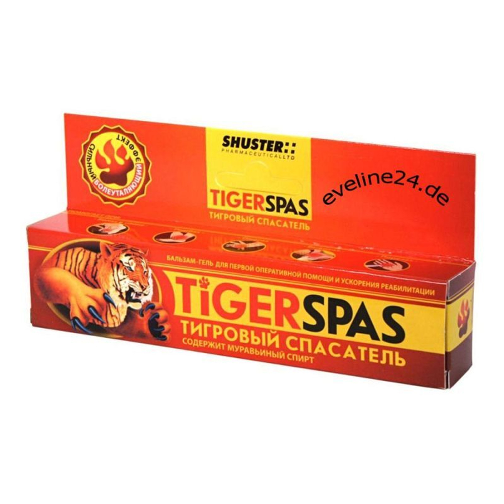 Тигровый спасатель TIGERSPAS гель-бальзам для тела 44 мл.