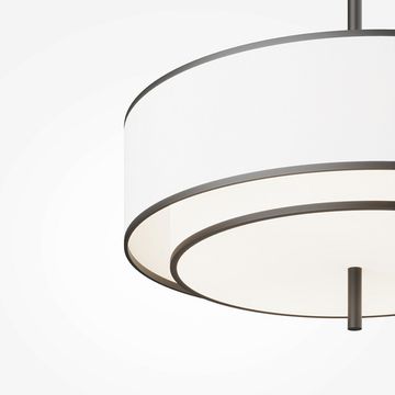 Подвесной светильник 5*Е27 MOD613PL-05W белый с чёрным кантом Bergamo Maytoni