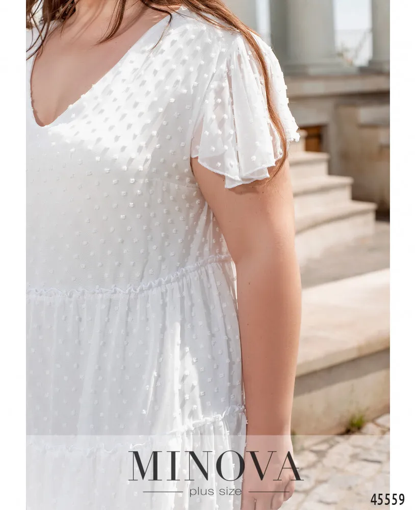 Платье 8638-1-молоко Minova