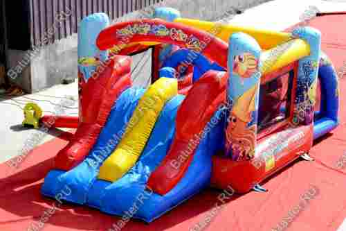 Коммерческий батут "Морской дрифт", 5.5*2.5*2 м