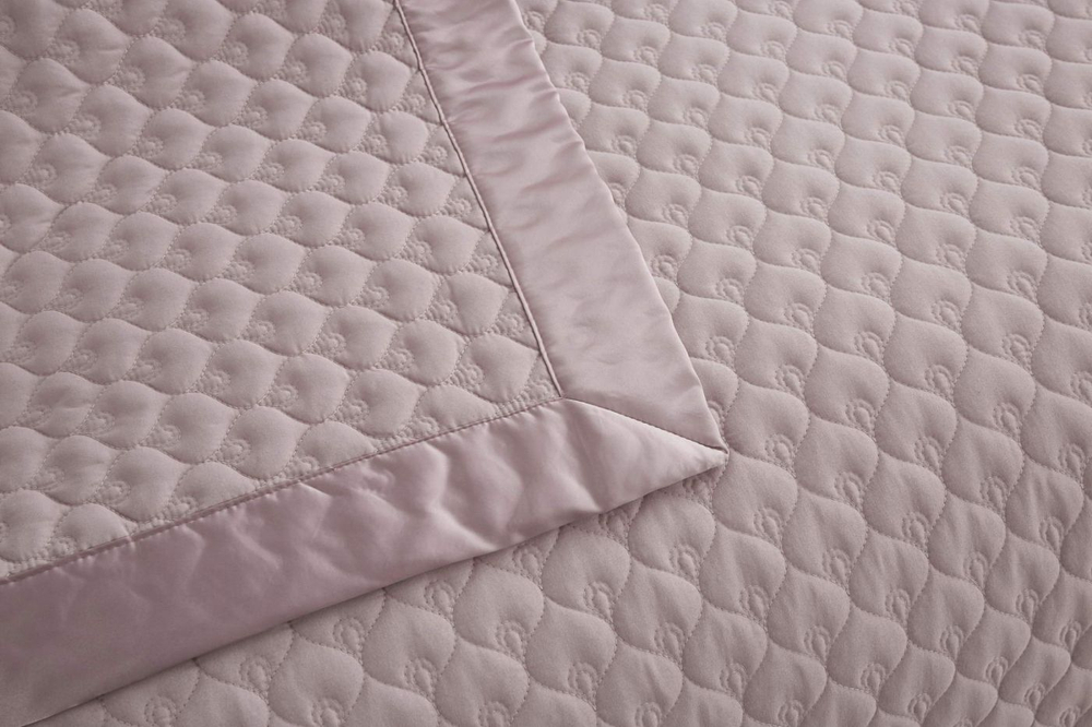 Покрывало 160х220 и наволочка 50х70 Sofi De MarkO Роксалана Чайная роза