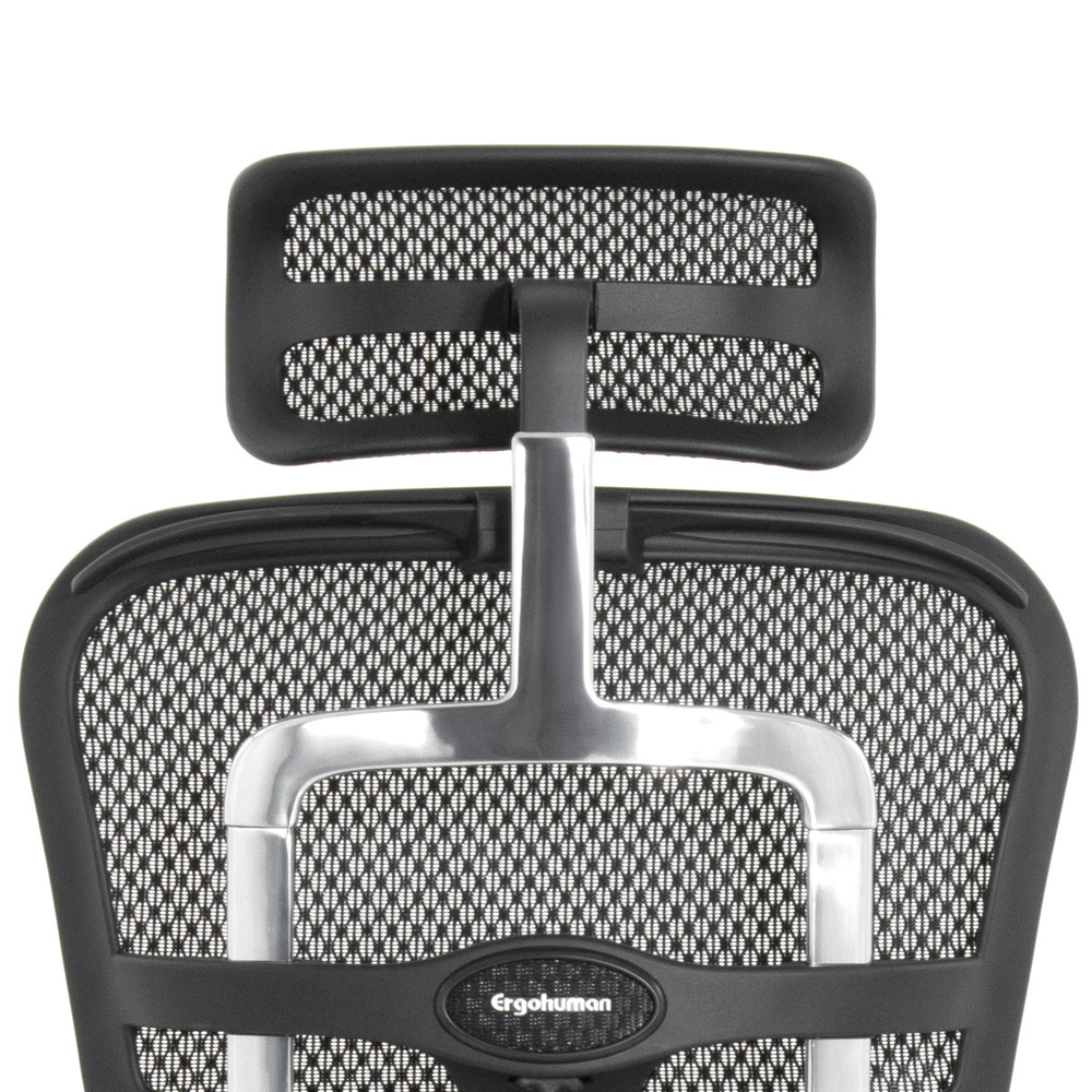Кресло FALTO Ergohuman Elite 2 с подножкой ( чёрный каркас /сетка чёрный T-168-B1 Black )