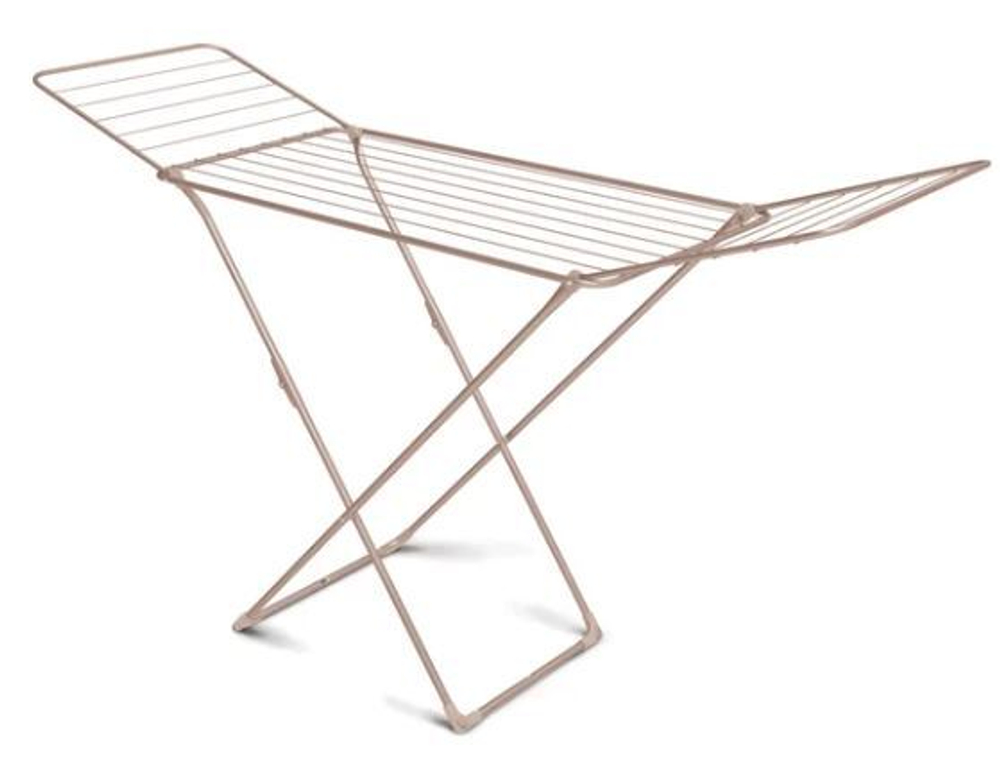 Сушка д/белья "НИКА" напольная складная 18мм серебро (5шт/уп)