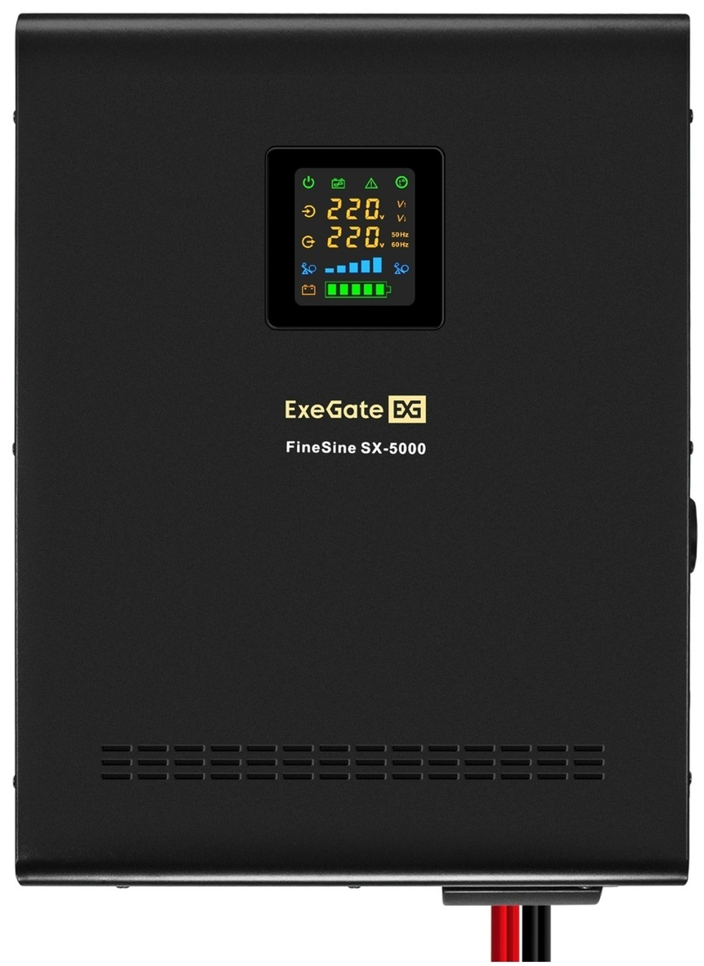 Источник бесперебойного питания  Exegate FineSine SX-5000.LCD.AVR.2SH.T